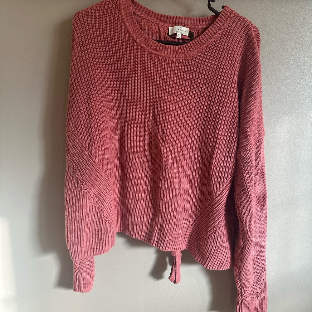Lucky Brand Pink Sweater